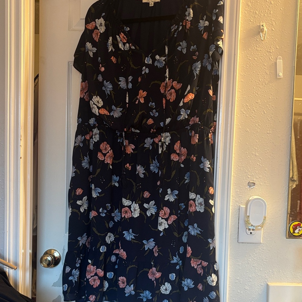 Floral Print Women's Dress